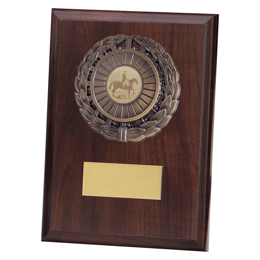 Shannon Cracked Cherry Plaque Award