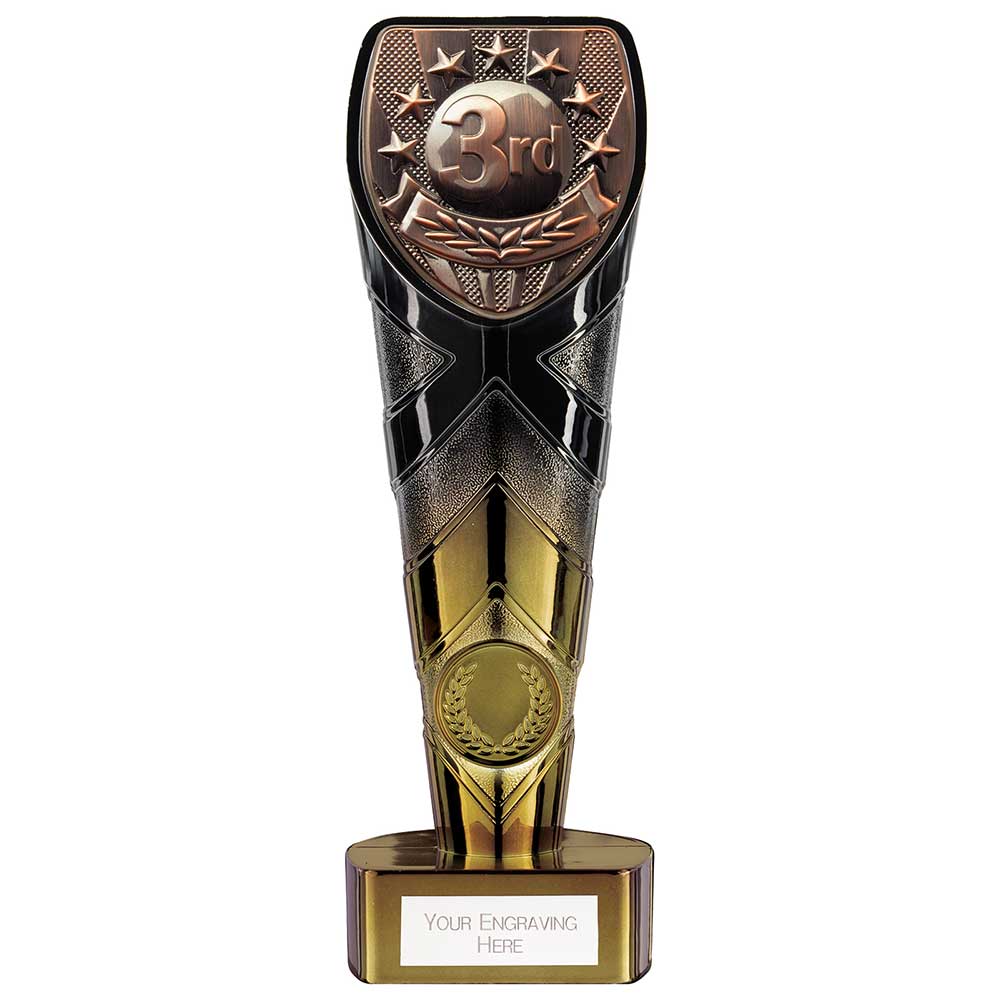 Fusion Cobra 3rd Place Award - Black & Gold