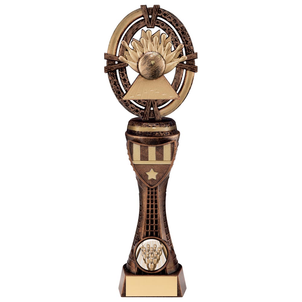 Maverick Ten Pin Bowling Statue Award