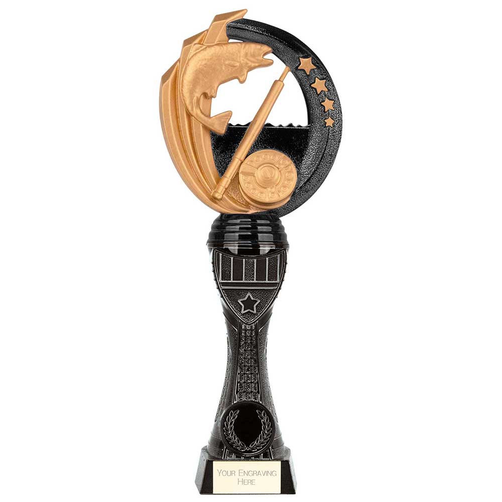 Renegade Fishing Black Trophy Statue