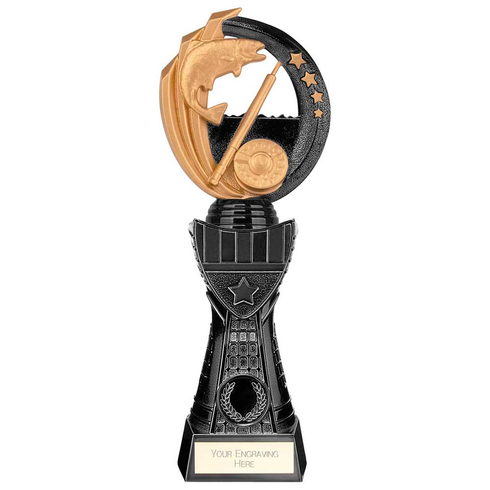 Renegade Fishing Black Trophy Statue