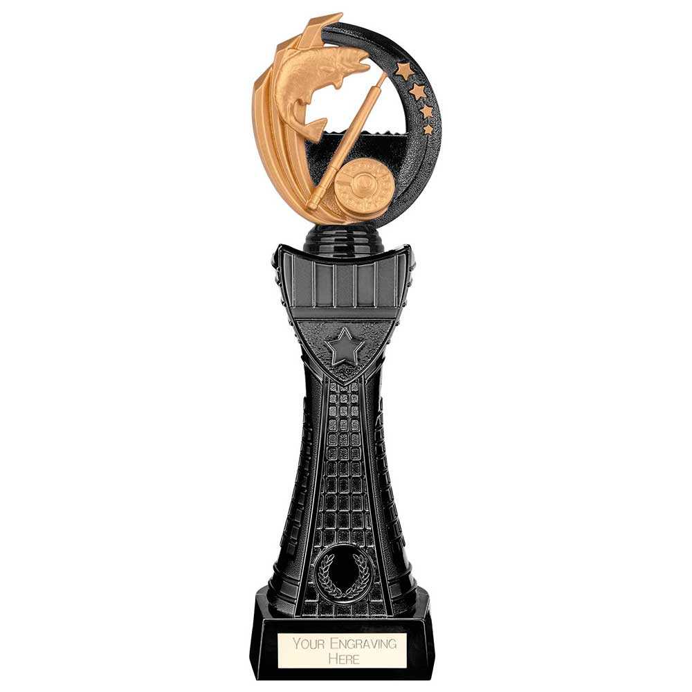 Renegade Fishing Black Trophy Statue