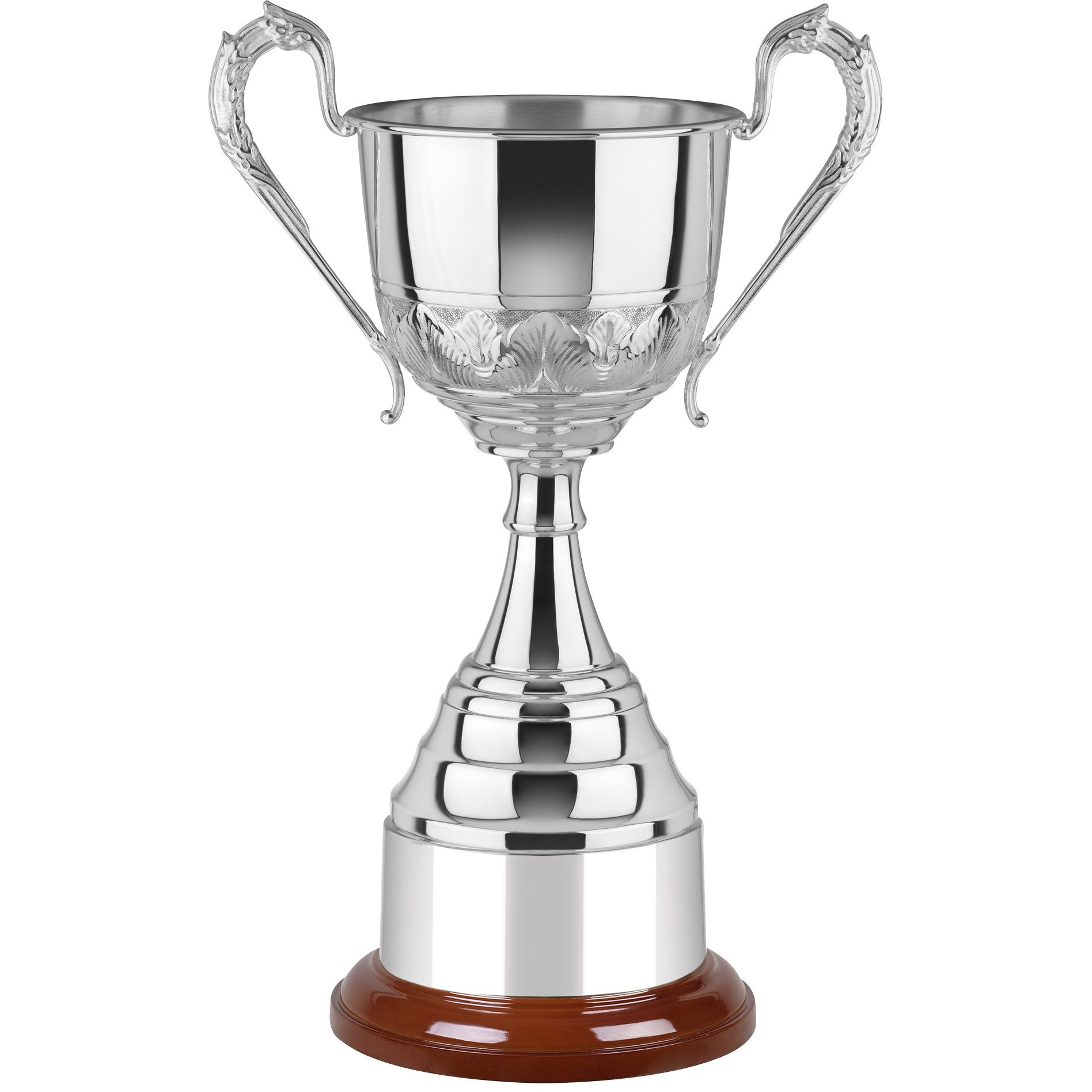 11.5in Handchased Nickel Plated Revolution Award