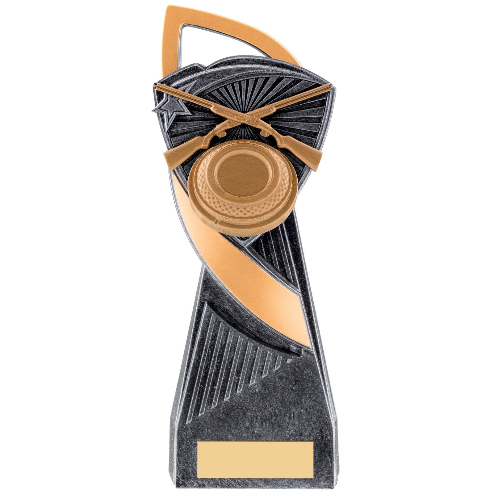 Utopia Clay Shooting Trophy (Gold/Silver)