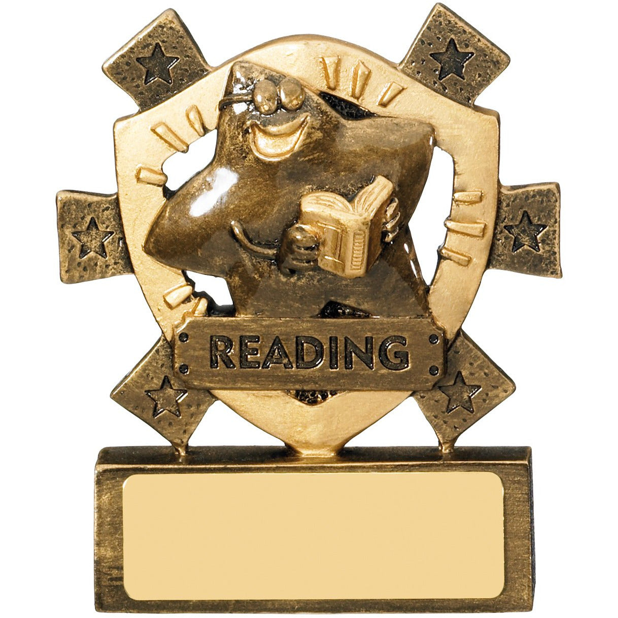 Reading Mini Shield Trophy 8cm