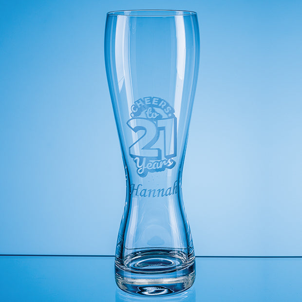0.67ltr Curved Pilsner Glass