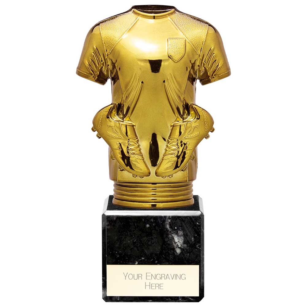 Fusion Viper Legend Football Shirt Award - Black & Gold