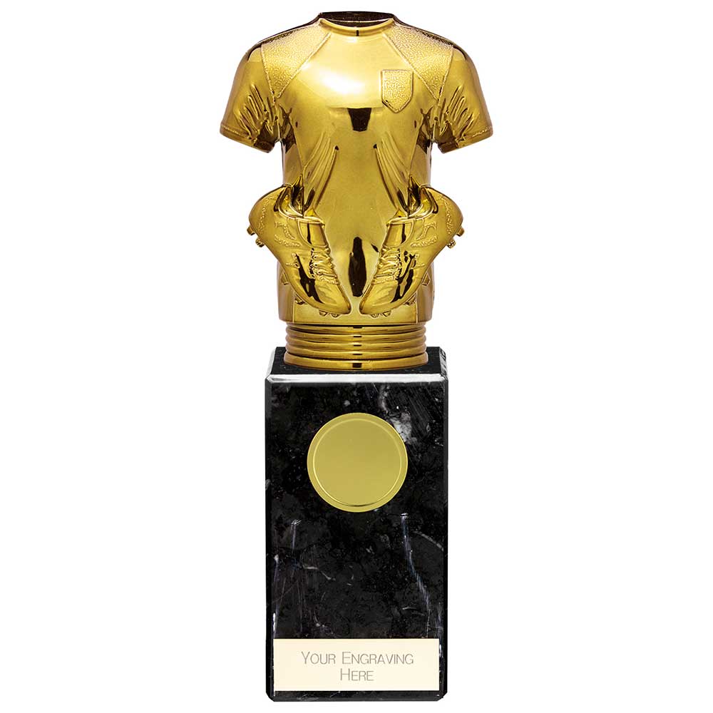 Fusion Viper Legend Football Shirt Award - Black & Gold