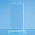 24cm x 9.5cm x 12mm Jade Glass Tall Rectangle Award