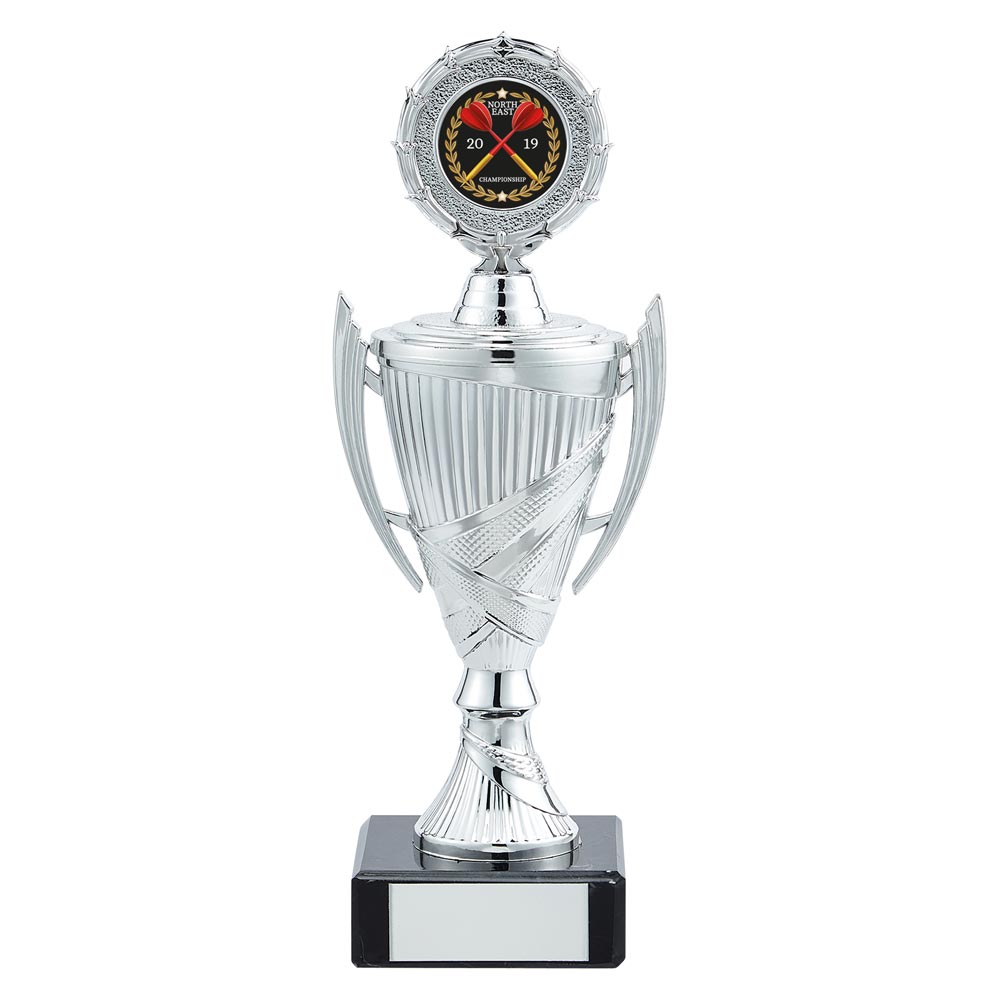 Crusader Plastic Trophy Cup - Silver