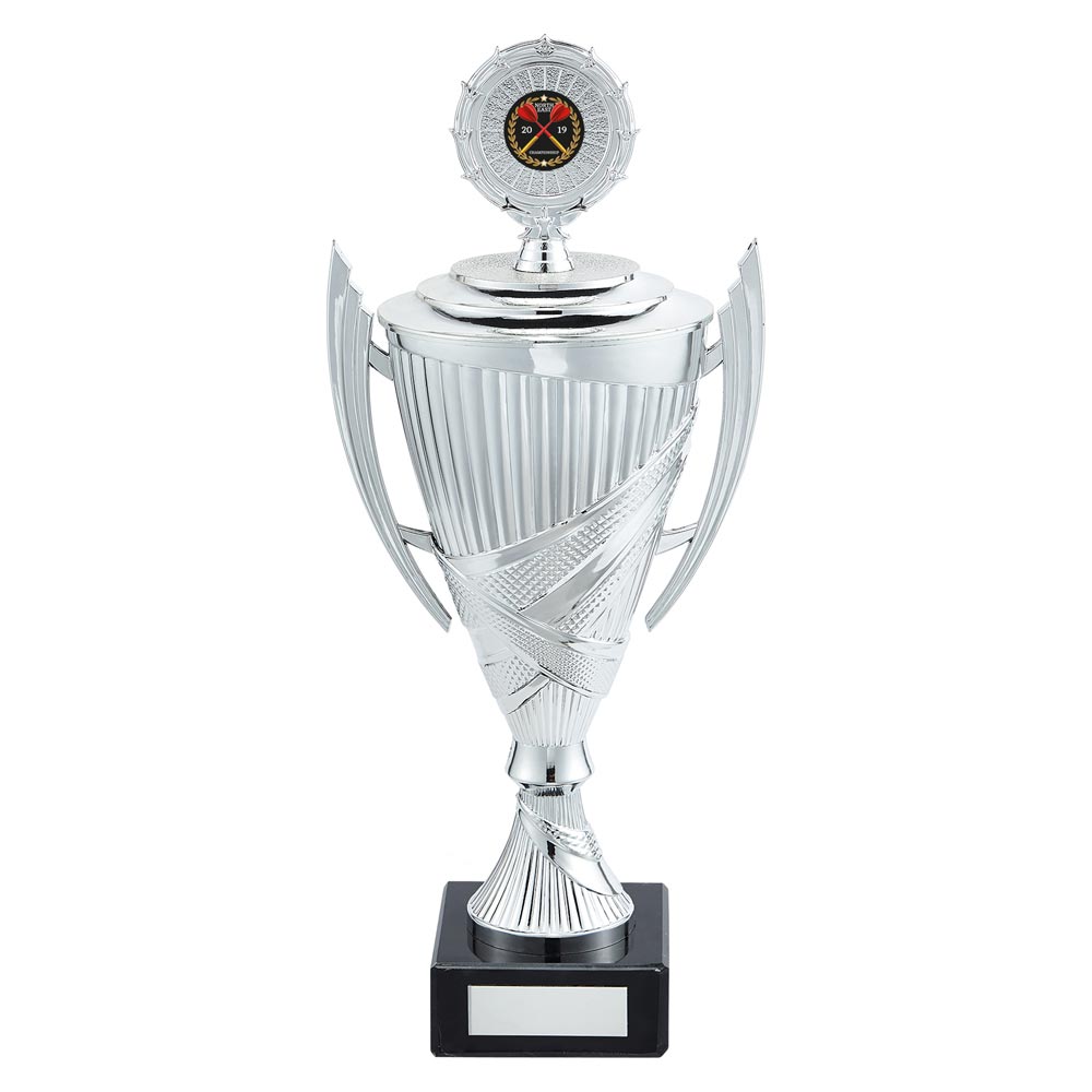 Crusader Plastic Trophy Cup - Silver