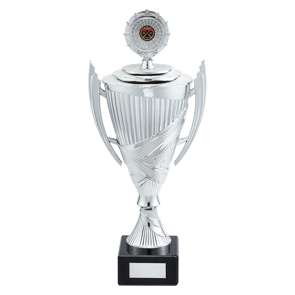 Crusader Plastic Trophy Cup - Silver