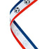 Medal Ribbon Football R/W/B