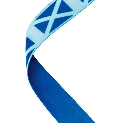 Medal Ribbon Scottish Flag