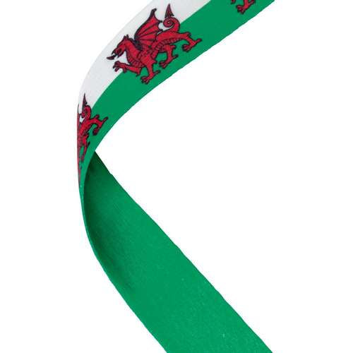 Medal Ribbon Welsh Flag