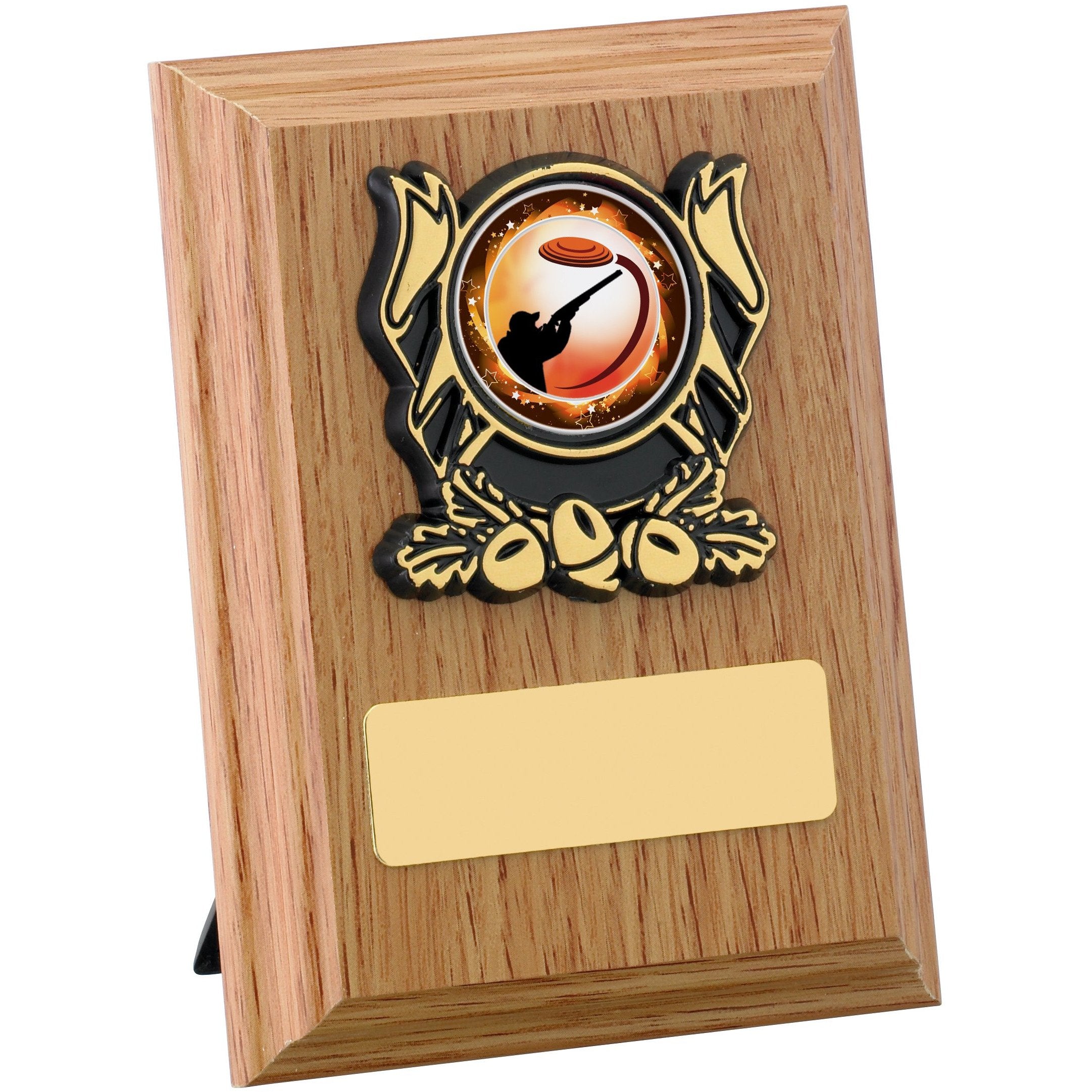 Wooden Presentation Plaques (With Laurels)