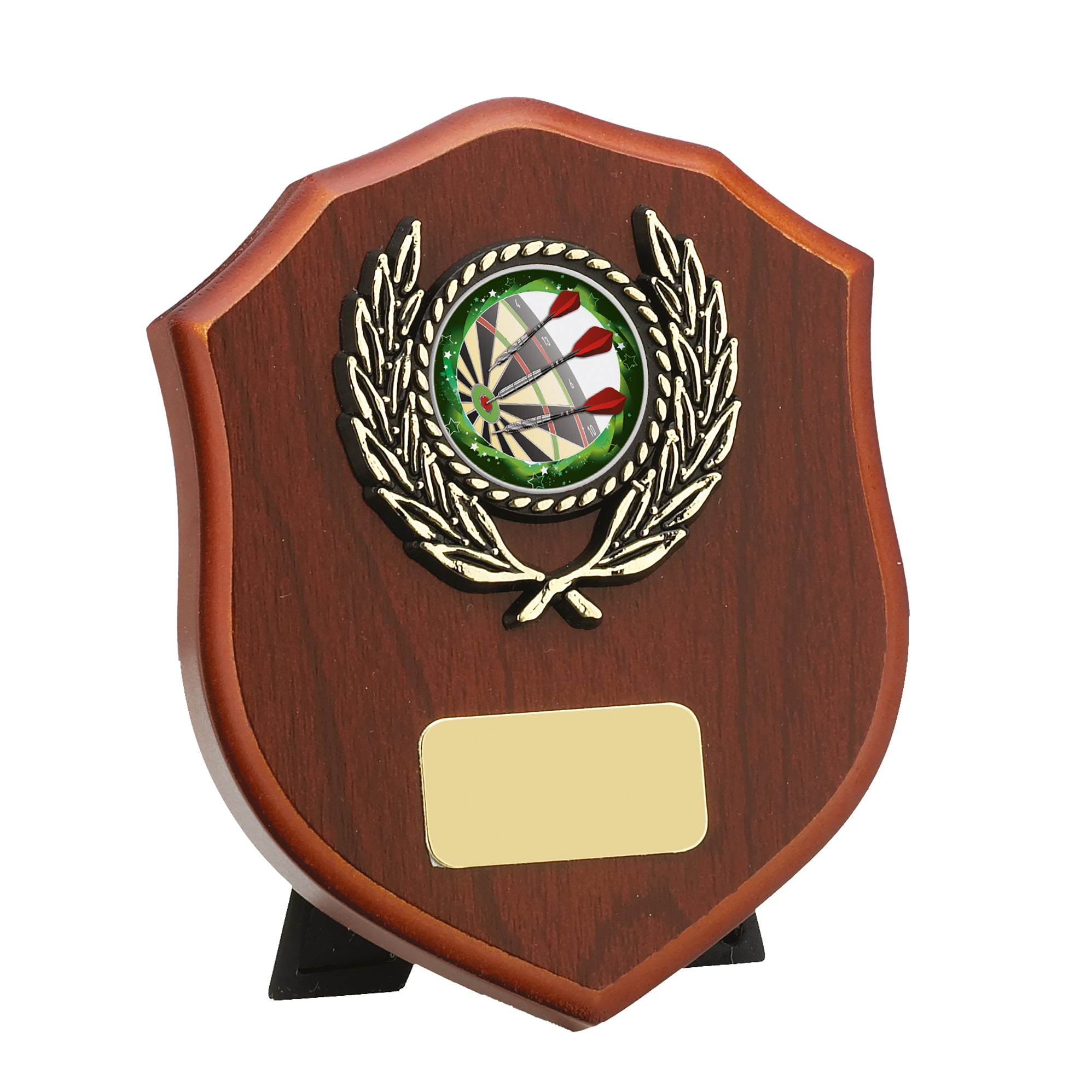 Wooden Keepsake Shield Awards (Laurel)