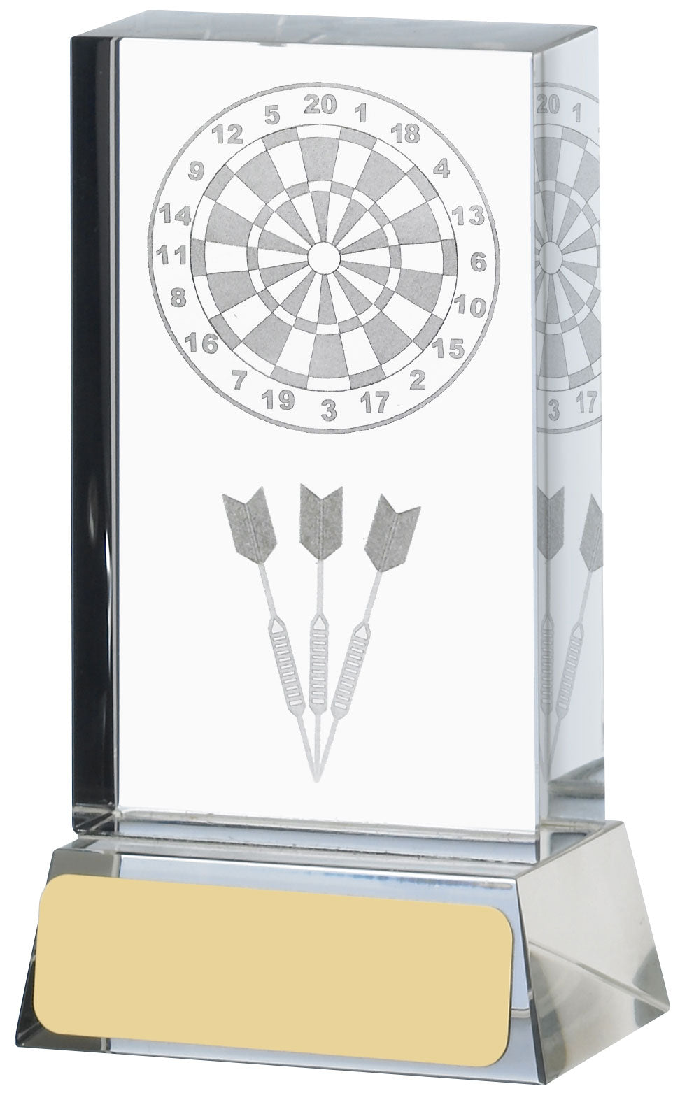 Darts - Glass/Crystal Trophies