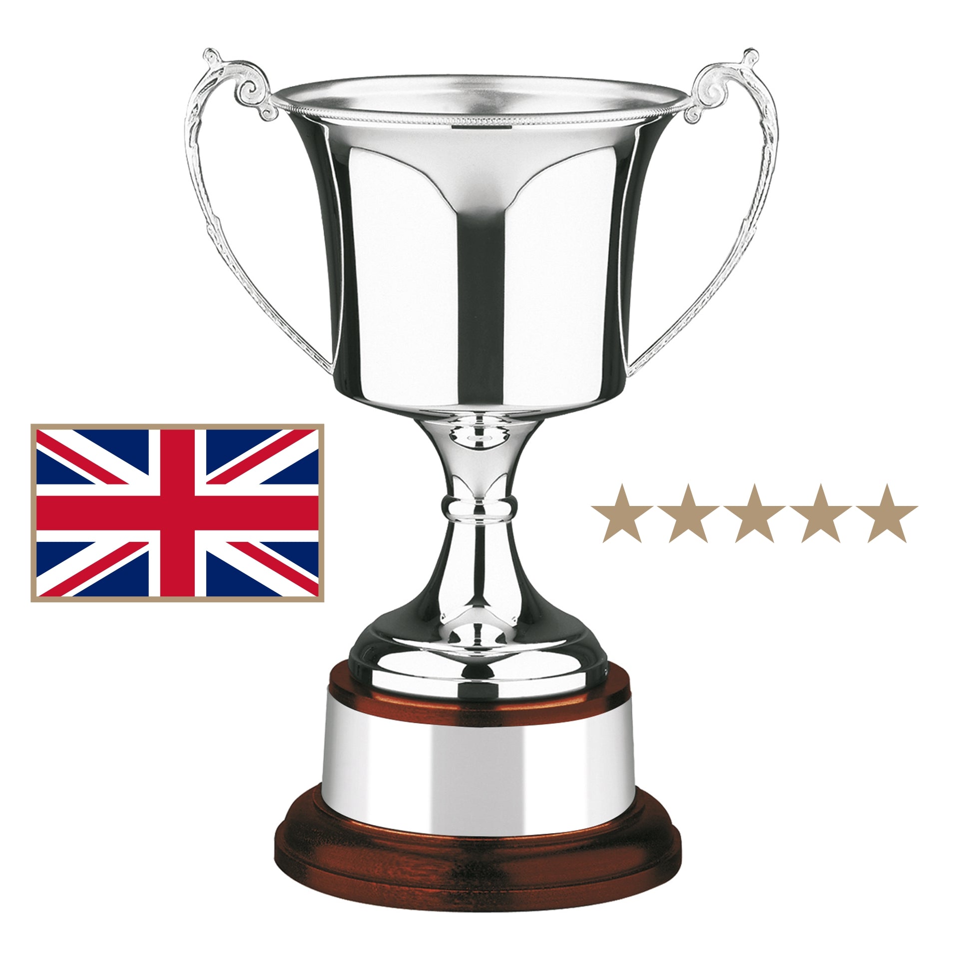 Solid Silver (Hallmarked) Premium Trophy Cups