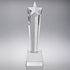 Personalised Glass Star Statue Award on Base