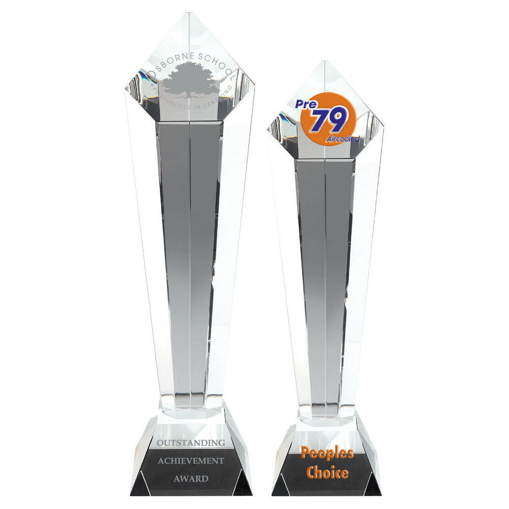 Engraved Premium Corporate Obelisk Recognition Award