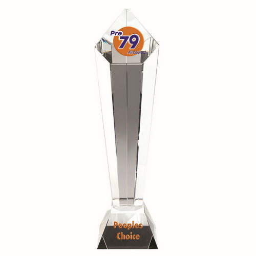 Engraved Premium Corporate Obelisk Recognition Award