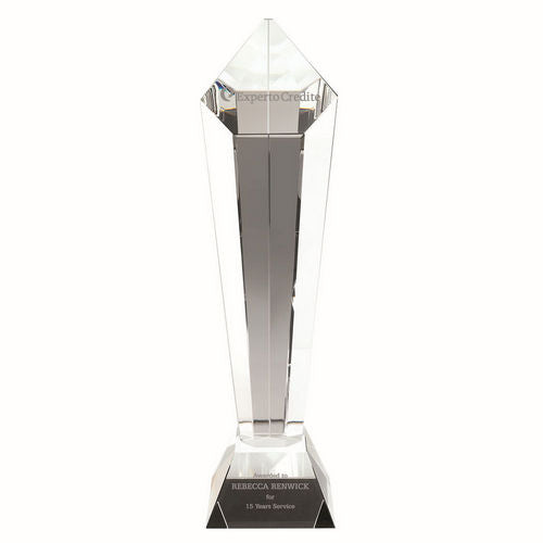Engraved Premium Corporate Obelisk Recognition Award