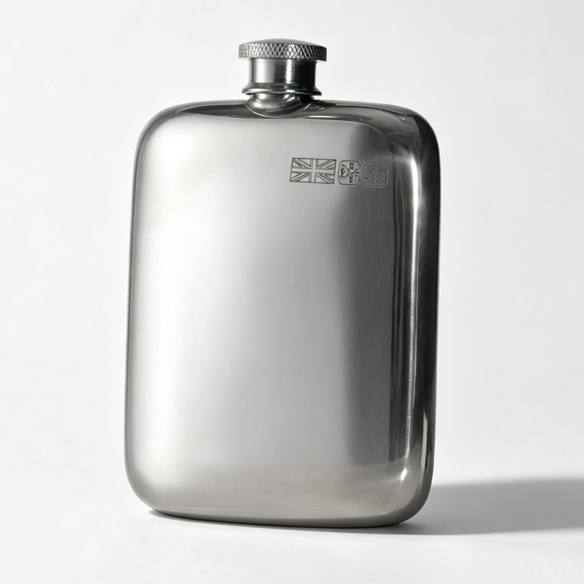 4oz Pewter Pocket Flask