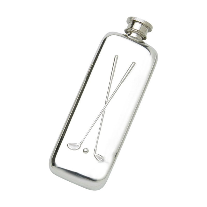 3oz Pewter Boot Flask - Golf
