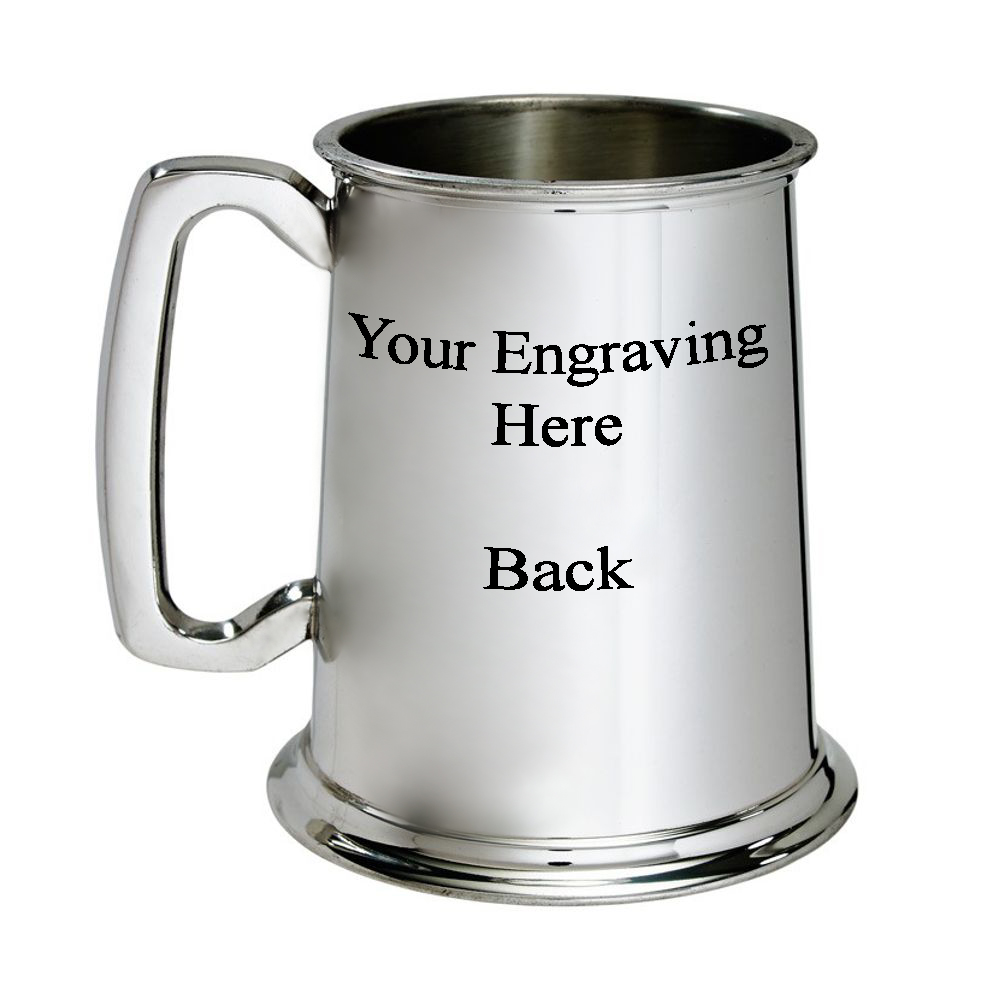 1/2pt Pewter Tankard