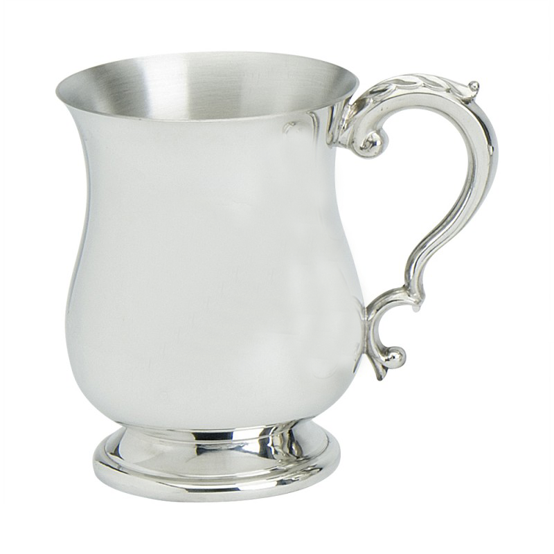 1pt Pewter Tankard - Georgian Style