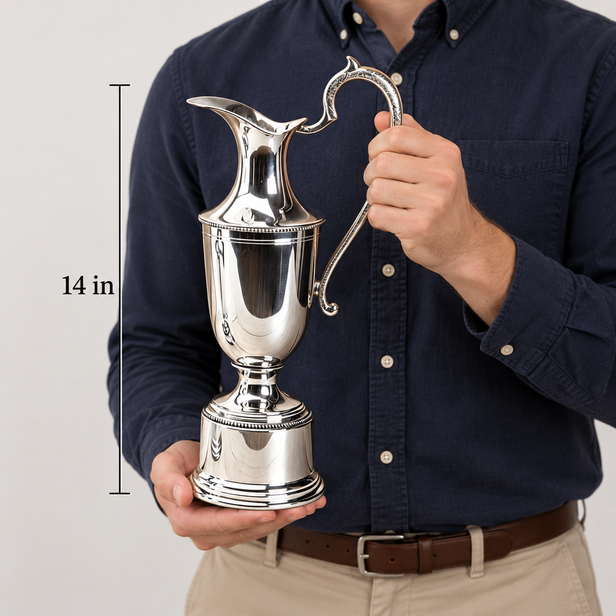 14in Pewter Claret Trophy