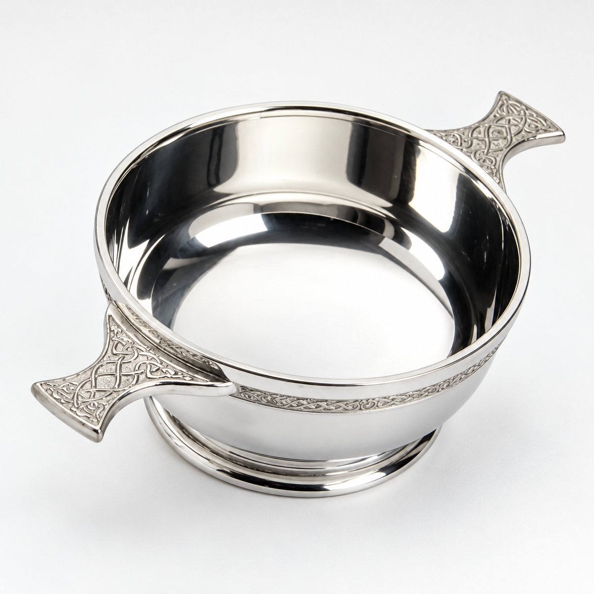 5in Pewter Quaich Bowl