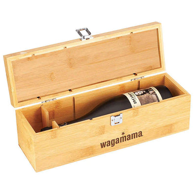Bamboo Gaia Wine Box Gift 360x110x120mm