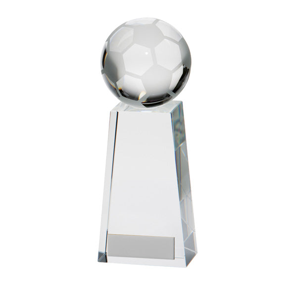 Voyager Football Crystal Award 165mm (CLEARANCE)