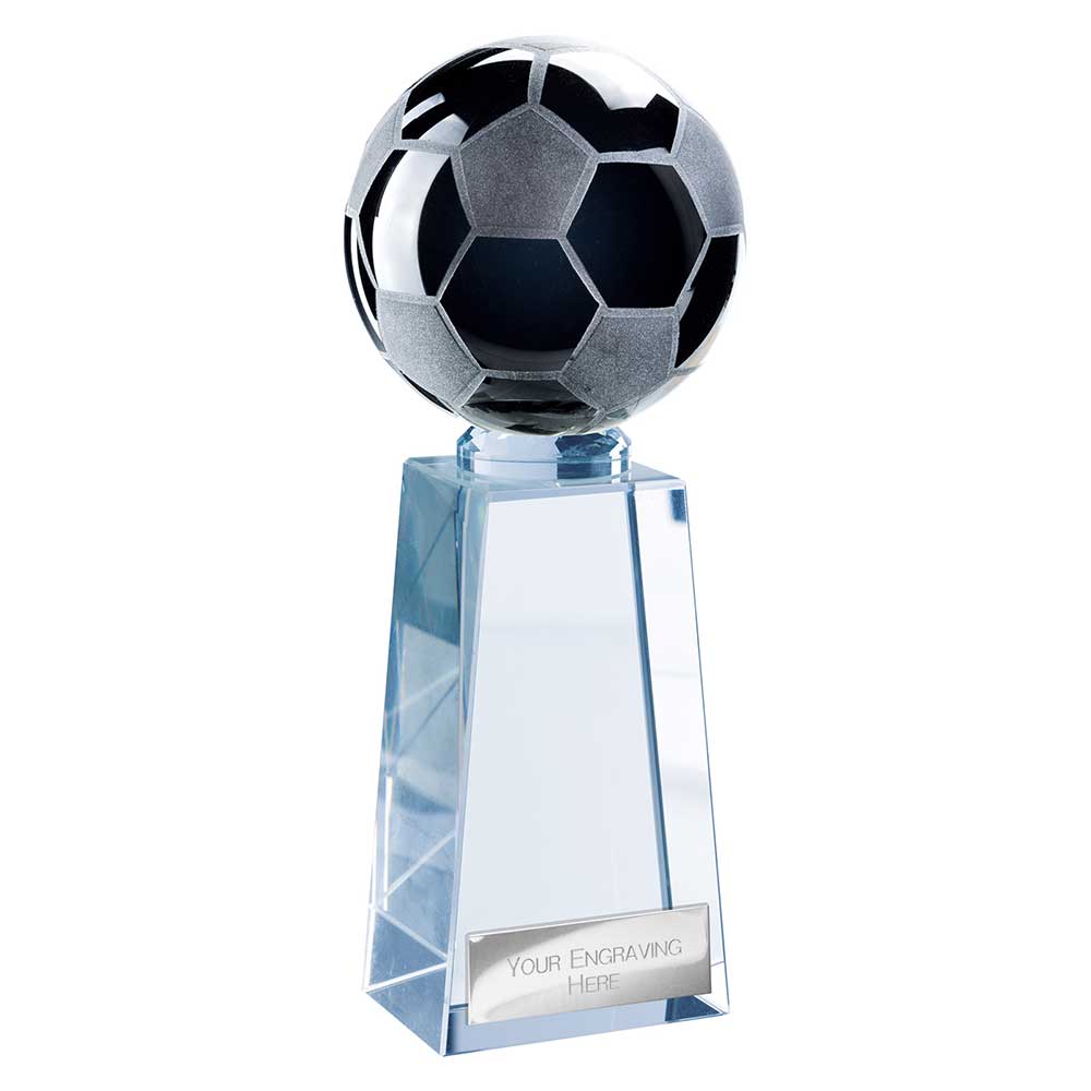 Cataclysm Football Glass Trophy