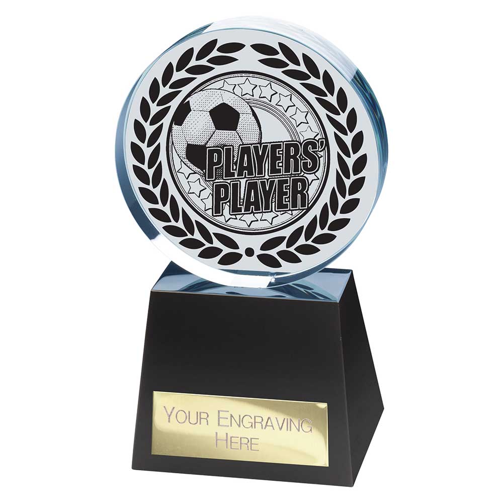 Emperor Football Players Player Crystal Trophy