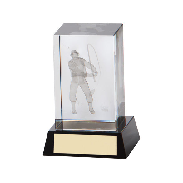 Conquest Fishing 3D Crystal Award 100mm (CLEARANCE)