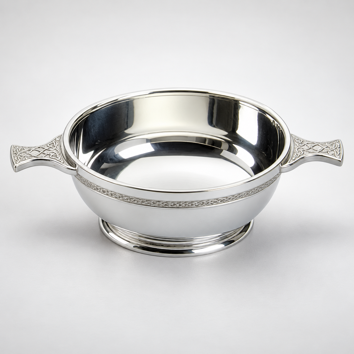 4in Pewter Quaich Bowl