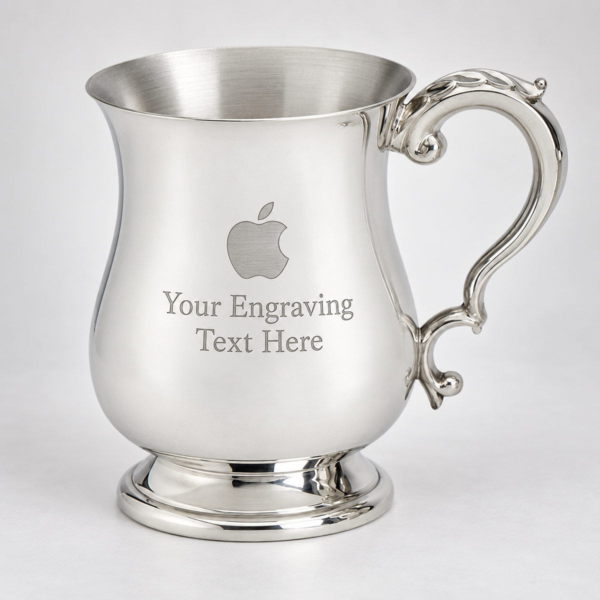 1pt Pewter Tankard - Georgian Style
