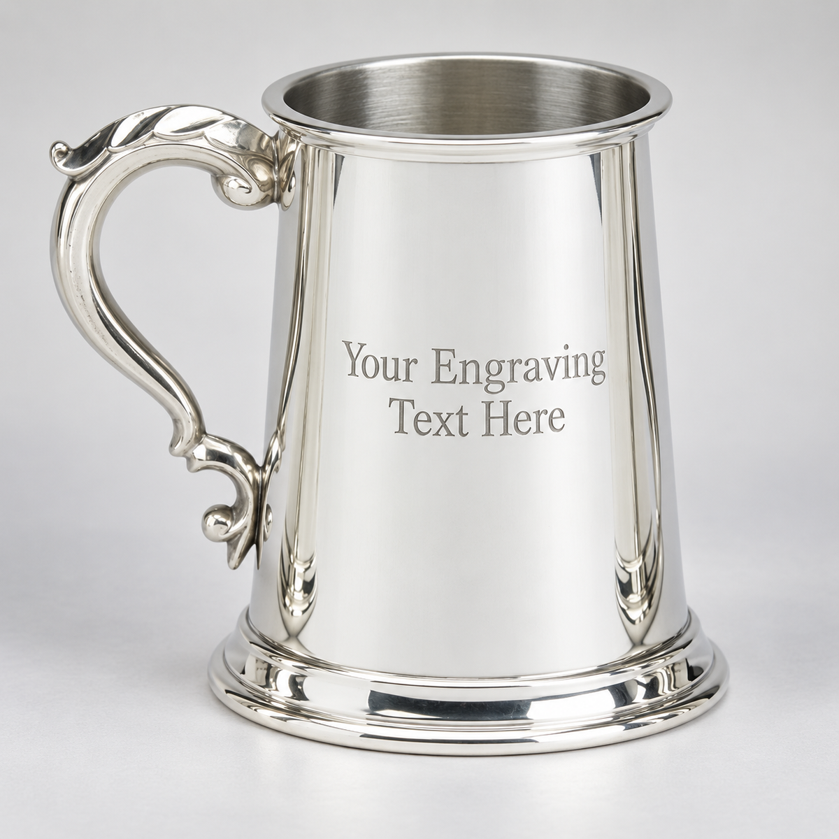 1pt Pewter Tankard - Golf Design