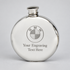 6oz Pewter Round Flask