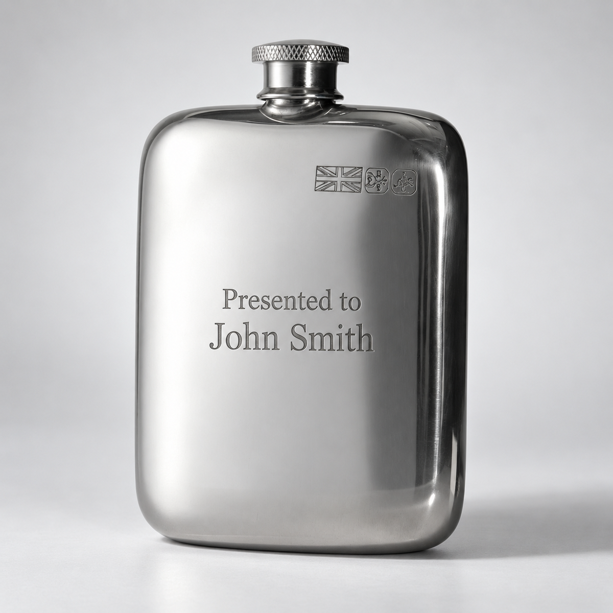 4oz Pewter Pocket Flask
