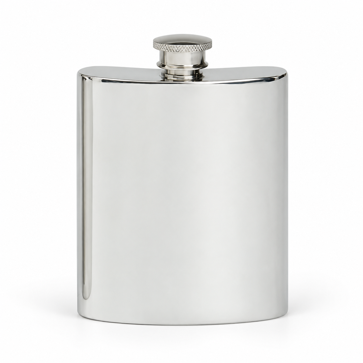 6oz Pewter Hip Flask - Golf Scene