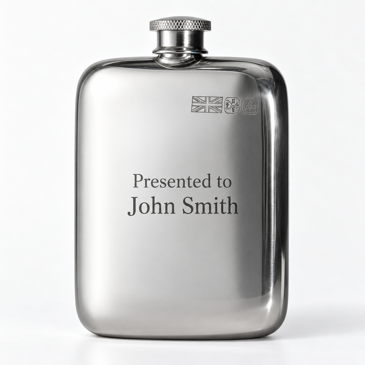6oz Pewter Pocket Flask