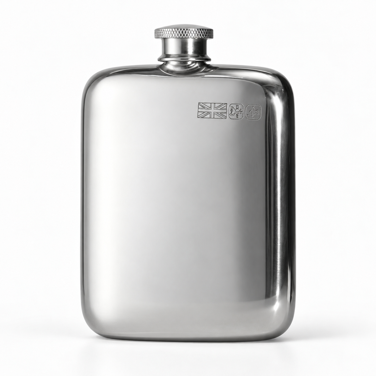 6oz Pewter Pocket Flask
