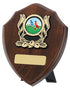 5" Cracked Cherry Shield Award (CLEARANCE)