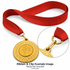 Red Medal Ribbon with Clip