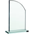 Jade Glass Fin Plaque Award (CLEARANCE)