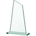 Jade Glass Sail Plaque Award (CLEARANCE)